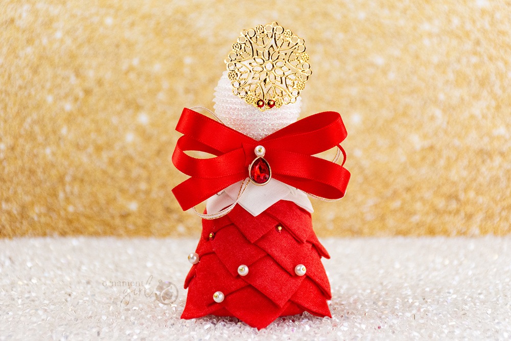 Ruby- Angel Ornament Kit - #7 in Birthstone Series - Image 5